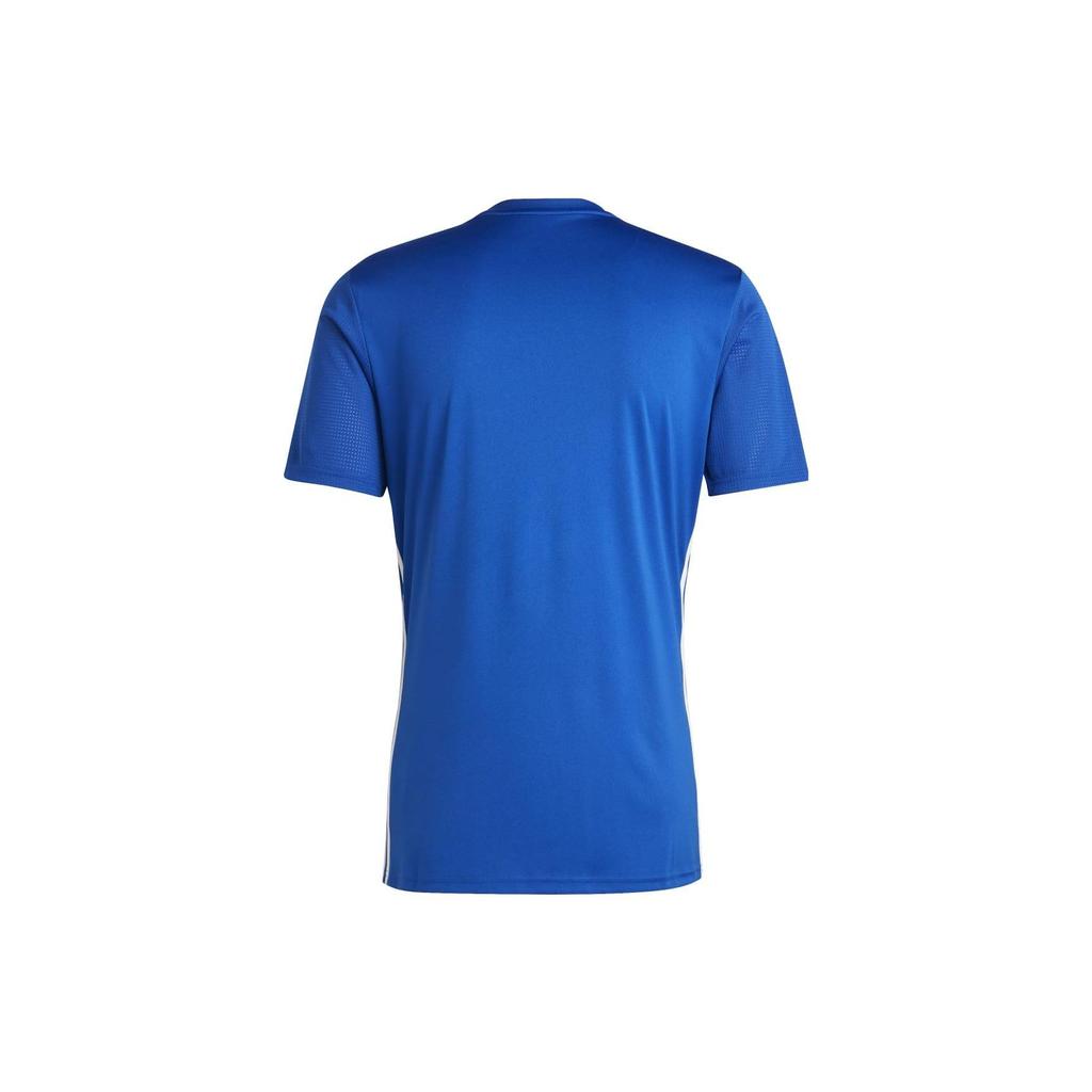 Adidas Striped Color Block Crew Neck Short Sleeve T-Shirt Men Tops Dark-Blue H44528