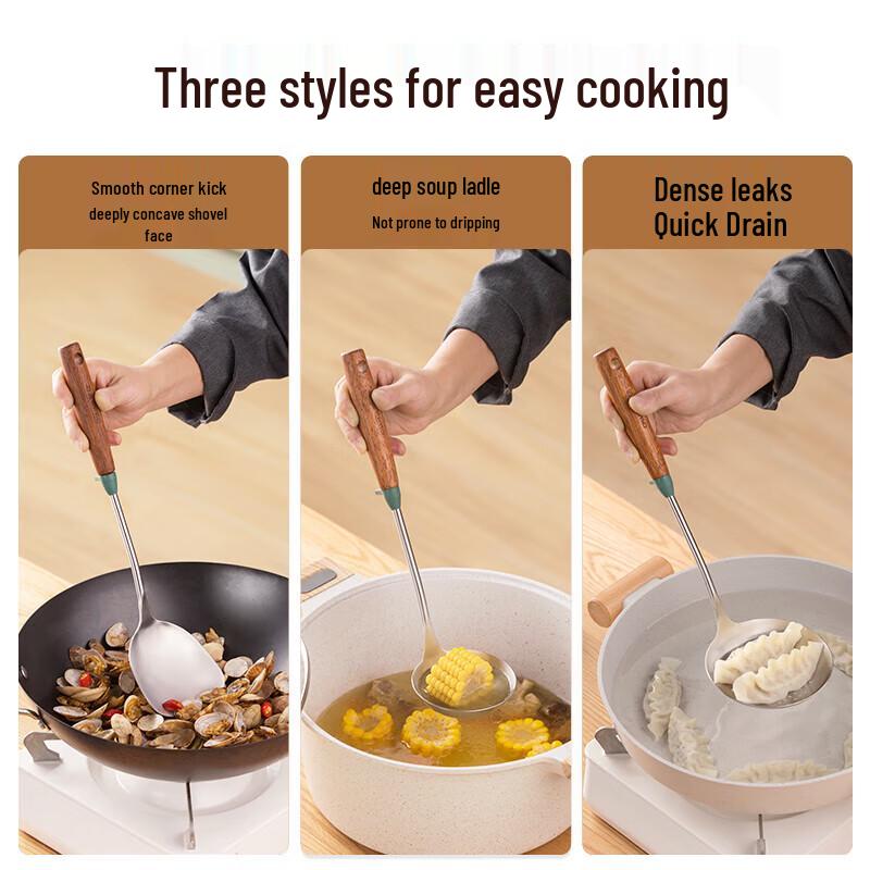 Chahua 304 Stainless Steel Hot Pot Slotted Spoon