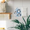 Cartoon Cute Little Penguin Stickers for The Bedroom and Living Room Switches To Beautify The Home Background Wall