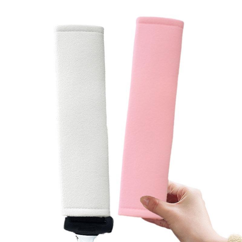 Universal Soft Ice Silk Seat Belt Cover - Plush, Anti-Choking, All-Season