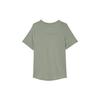 New Nike T Shirt Women's Light Army Green/Black FN2815-320
