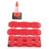 Plastic RC Car Roadblock Sand Ladder Recovery Board Simulation Fuel Tank for Axial SCX10Red Orange