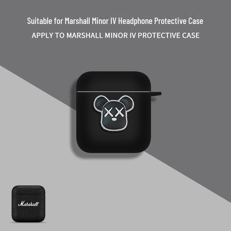 Marshall MINOR IV Earbuds Protective Case - 4th Gen Bluetooth Cover Marshall MINOR IV 4th Generation