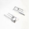 2X Chrome Front Fog Lamp Light Frame Cover Trim For Honda CR-V CRV 2020-2022