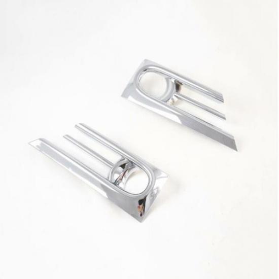 2X Chrome Front Fog Lamp Light Frame Cover Trim For Honda CR-V CRV 2020-2022
