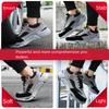 New Lightweight Labor Insurance Shoes Men's Anti-smash and Anti-puncture, Comfortable Steel Baotou Work Shoes