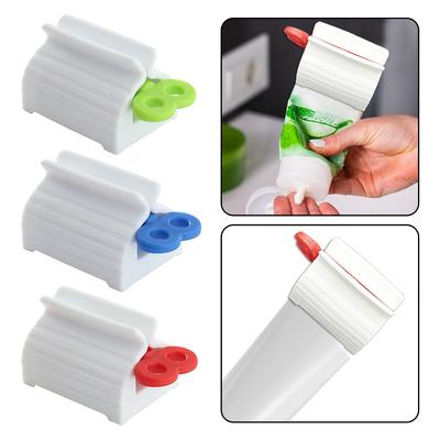 Plastic Toothpaste Squeezer Device Multifunctional Portable Toothpaste Tube Squeezer Manual Press Tools Bathroom Accessories