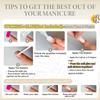 120Pcs Pink-White Gradient Press On Nails, Glossy Long Square French Fake Nails Full Cover Wearable Nail Tips