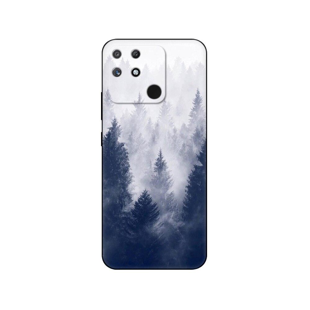 

For Realme Narzo 50A Case 6.5inch Silicon Back Cover For OPPO Realme Narzo50A 50 A Soft Case RMX3430 Phone Case black tpu case Realme Narzo 50A