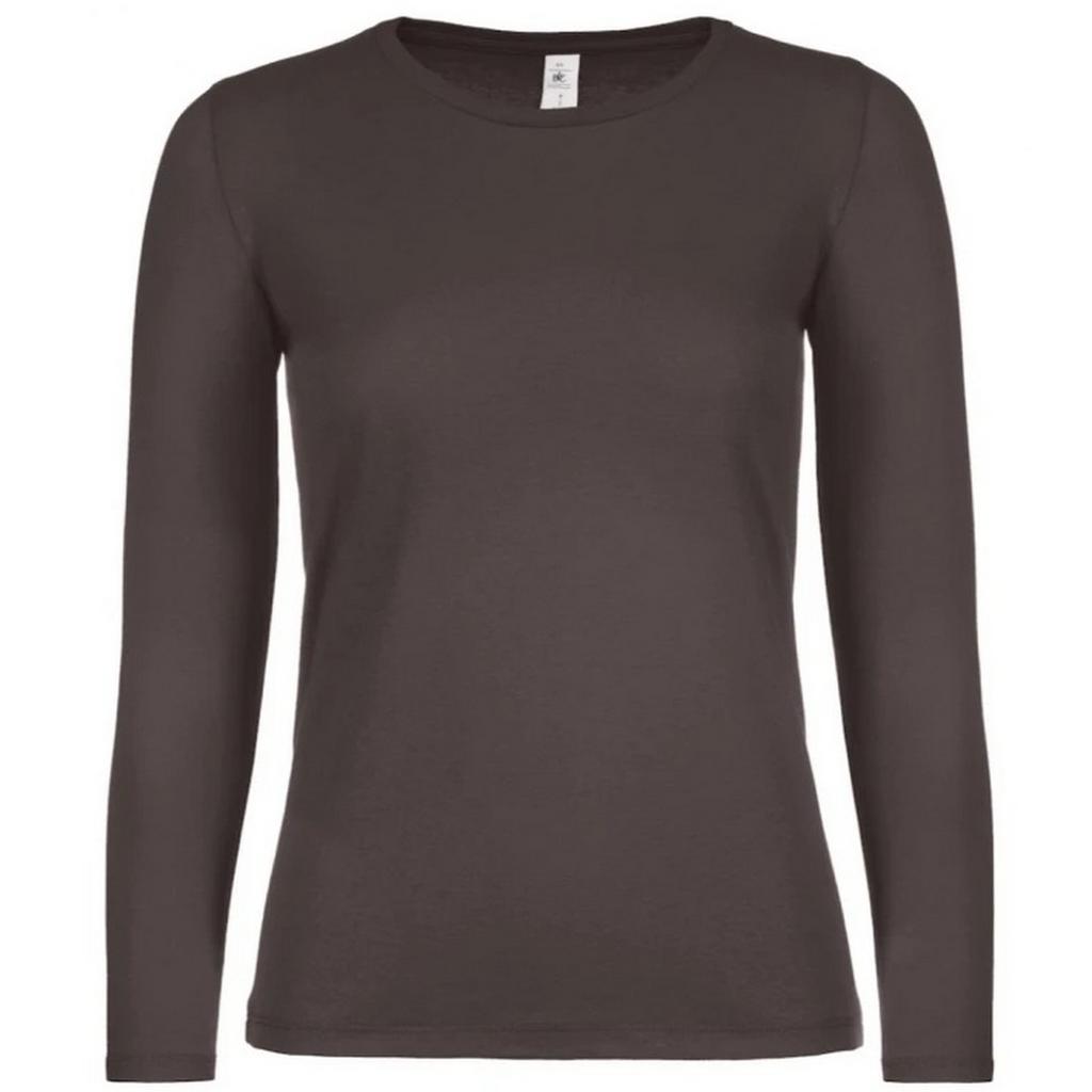 B&C Womens/Ladies #E150 Long-Sleeved T-Shirt