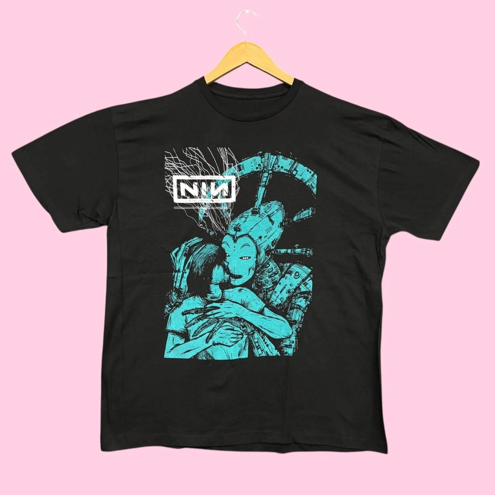

NIN Nine Inch Nails The Fragile Industrial Rock Band Tee XL XL