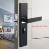 Square Interior Door Handle Lockset Universal Door Knob  Household Hardware