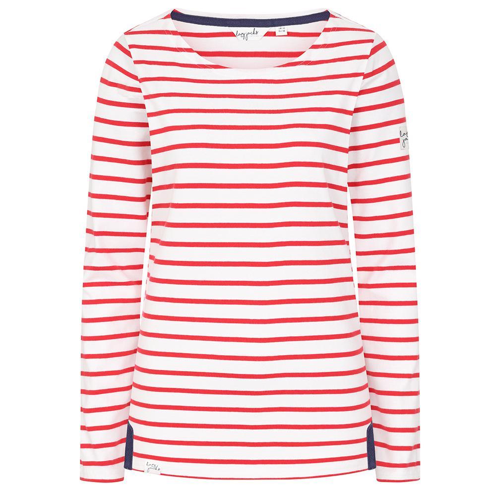 Lazy Jacks Womens/Ladies Breton Long-Sleeved Top