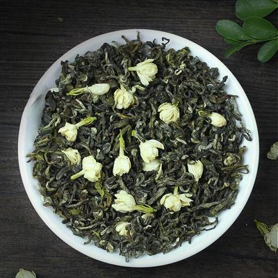 Bio jasmínový zelený čaj Silné aroma Jasmine Tip Bud Tea Nový čaj 100g