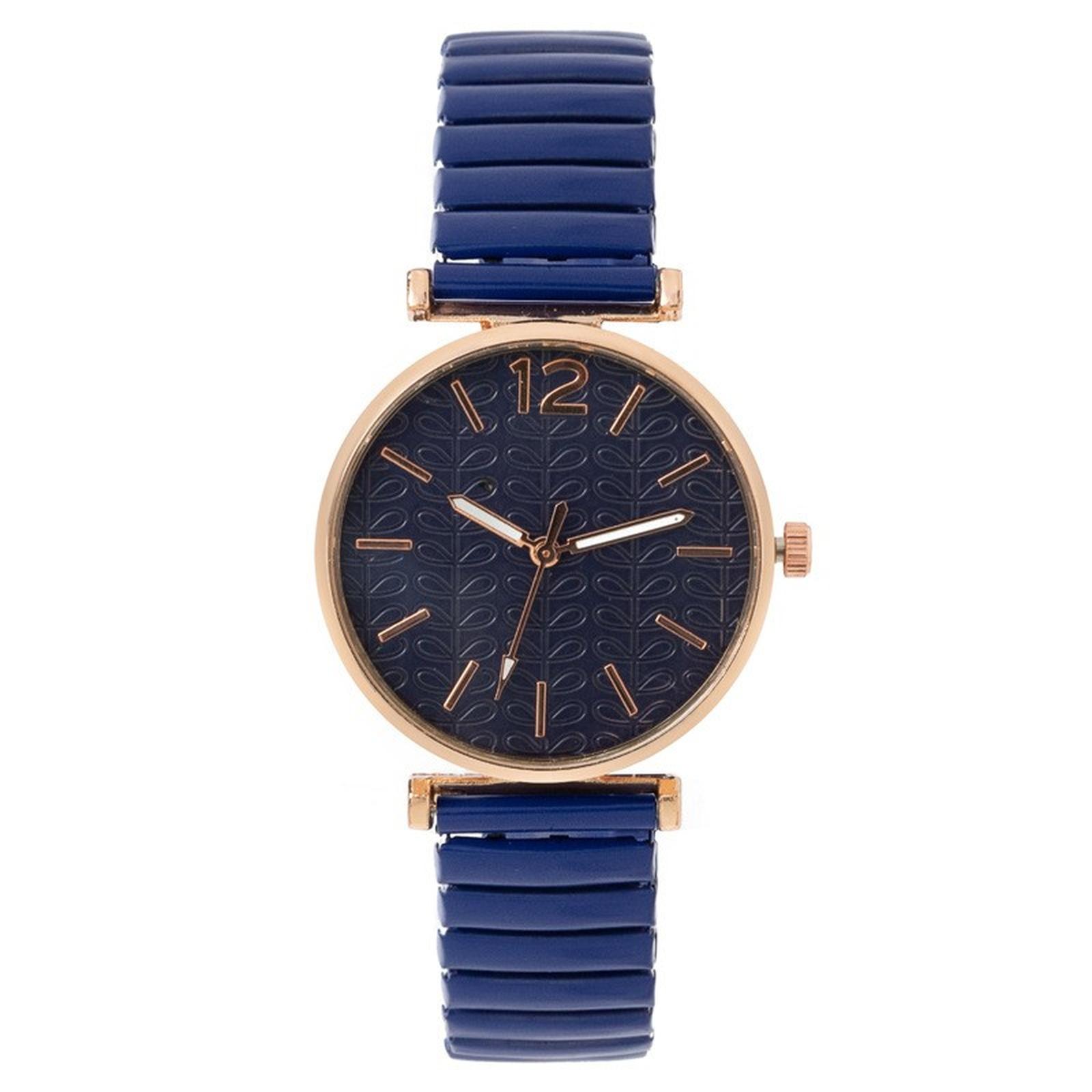 

Женские модные кожаные часы One Size синий