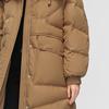 Xuezhongfei Damen Petite Winter Daunenjacke mit abnehmbarer Kapuze