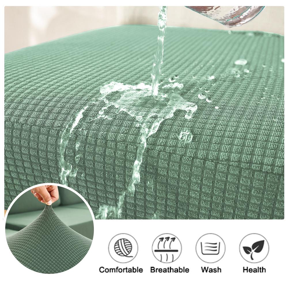 Waterproof Sofa Cushion Cover Couch Cover High Stretch Living Sofa Seat Slipcover Furniture Guard Covers Designed For Living Room All Cover