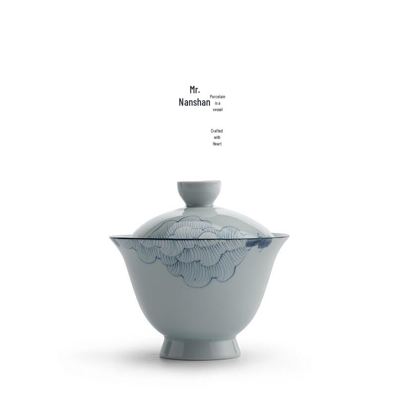 

Керамический гайвань с ручной росписью «Гибискус» от Наньшань