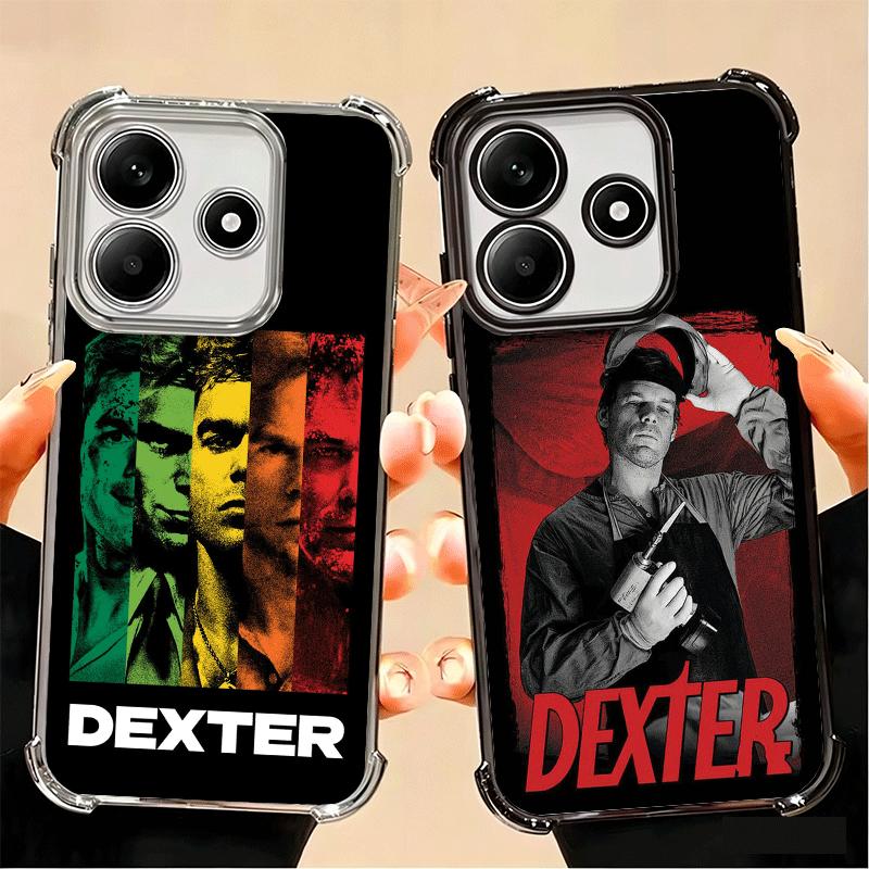 Dexter Morgan TV Soft Phone Case For Xiaomi Poco X7 X8 Pro Max X6 X5 X3 F8 Ultra F7 M8 M7 M5S Redmi 15C 15A 15 14C 13C 12C 13 12