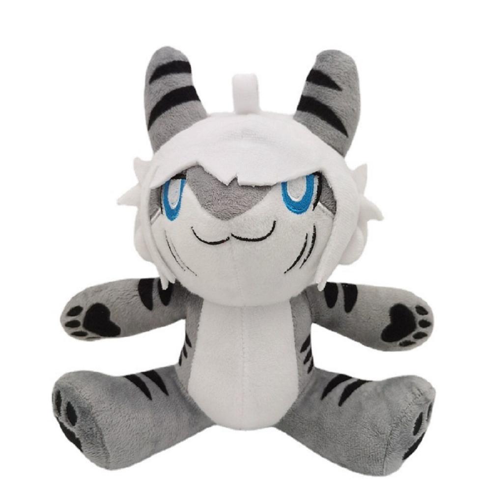 25cm Changed Cat Shark Puro Plush Toy Cartoon Game Character Doll Plush Stuffed Animal Shark Toy Soft Gift for Kids