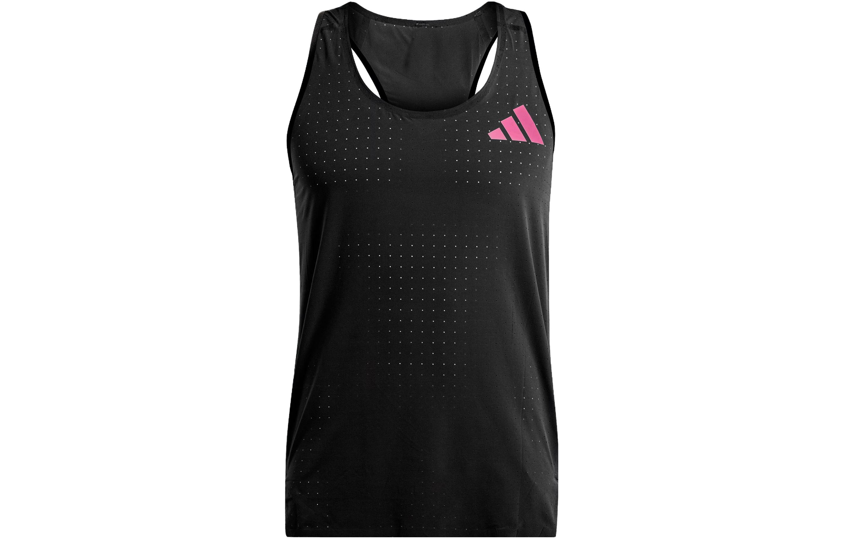 Adidas Adizero Running Tank Top Men s Black IL1495 L