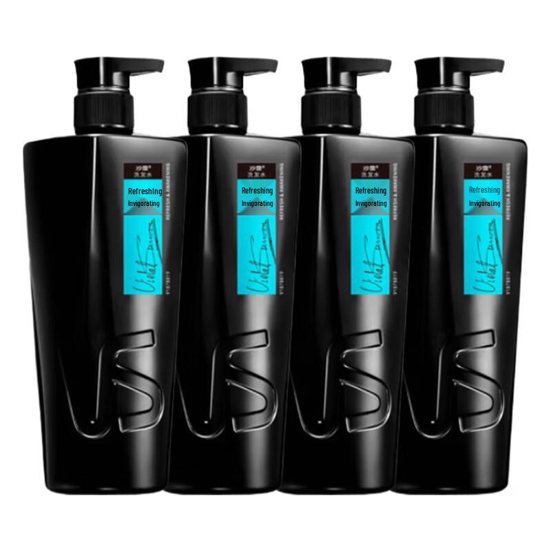 

Vidal Sassoon VS Men s Refreshing Oil Control Shampoo 4 x 700g