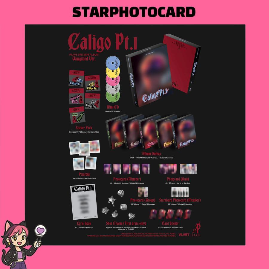[READY STOCK] PLAVE - 3rd Mini Album CALIGO PT.1 VANGUARD