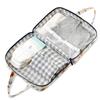 COLORFUL CANDY STYLE Diaper Pouch for Baby Cute and Animal March Across the Savanna B1503500 Boys, Portable, (Scarlet, Natural)