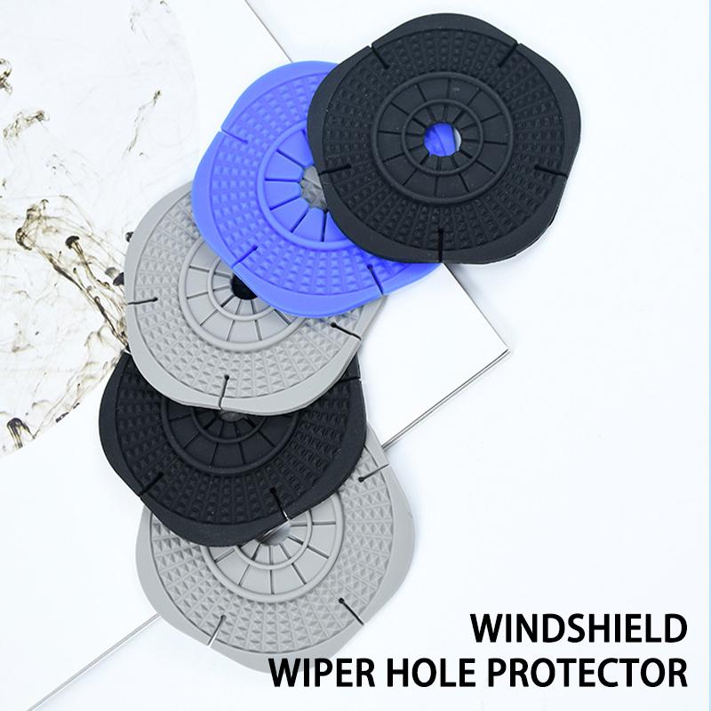 Car Wiper Hole Protective Cover, Dustproof, Waterproof, Anti-Leaf Fall, Wiper Shaft Protective Cover