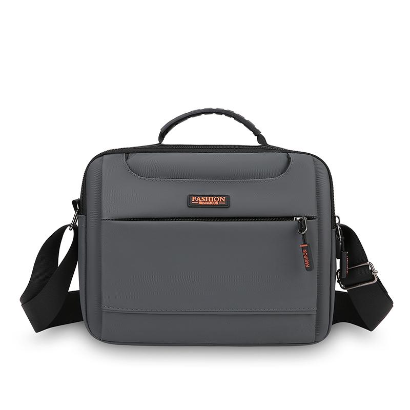 Sac Bandoulière Professionnel pour Homme - Messenger Oxford Résistant à l'Eau pour le Travail (Sac à bandoulière Oxford de grande capacité avec fermetures éclair sécurisées)