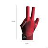 3 Fingers Gloves Pool Left Hand Snooker Indoor Game Anti Slip Elastic Breathable Professional
