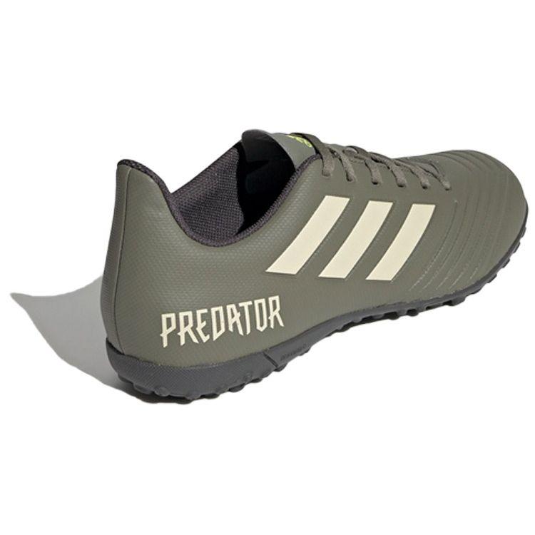 Adidas Predator 19.4 Round Toe Comfortable TF (Rubber Studs) Hard Ground Artificial Turf Ultra-Fine Slip-Resistant Durable Soccer Shoes EF8212