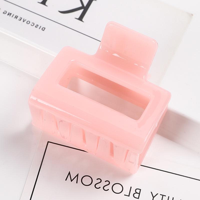 Koreanische Internet-Berühmtheit, hohle quadratische Haarspange für Frauen – schlichtes Haar-Accessoire