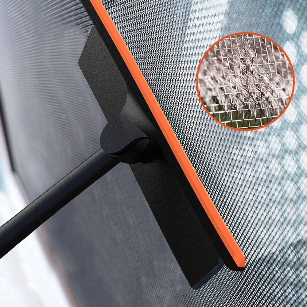 3in1 Window Cleaner Wiper 360° Rotation Wall-mounted Glass Scrub Scraping Multifunctional With Handle Bathroom Brush Cleaner