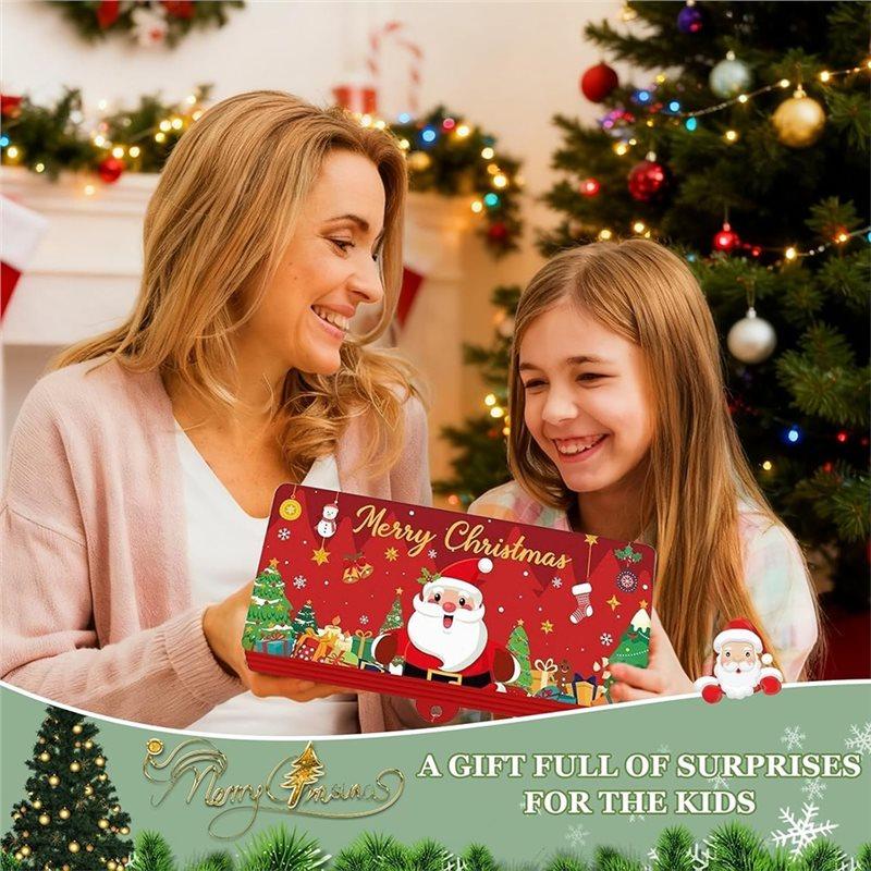 For Xmas Money Holder With 10 Slots, 5Pcs Christmas For Cash Envelopes For Xmas Party Surprise