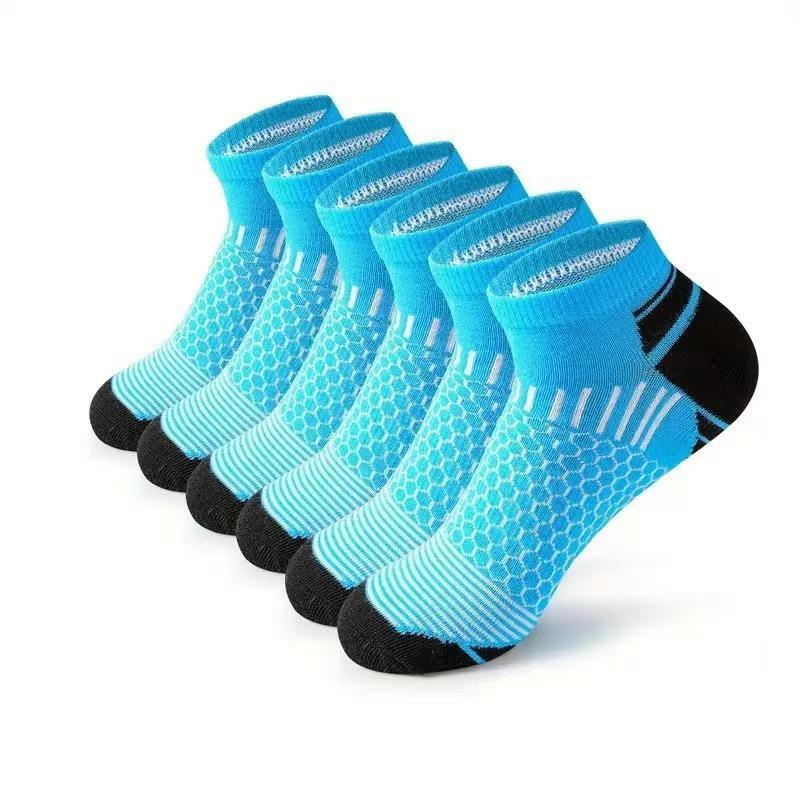 Herren Bunte Atmungsaktive Sommer Lauf Socken - Grenzüberschreitende Sport- und Outdoor Bootssocken