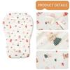 Four Season Infant Strollers Seat Pad Cushion Double Sided Design Even In Hot And Cold With Universal Compatibility