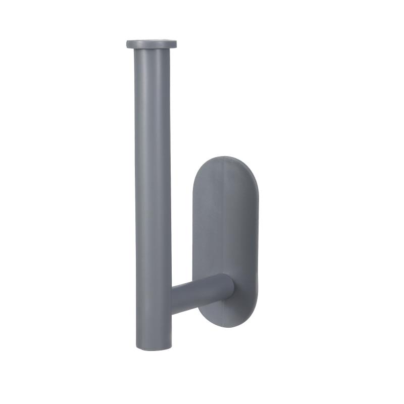 No Punching Self Adhesive Towel Holder Simple Plastic Toilet Roll Paper Holder Bathroom Kitchen Wall Storage Stand Home Decor