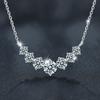 New 925 Sterling Silver Necklace Classics Noble Pendant for Women Wedding Jewelry Fine Accessories Zircon Fashion Party Gifts