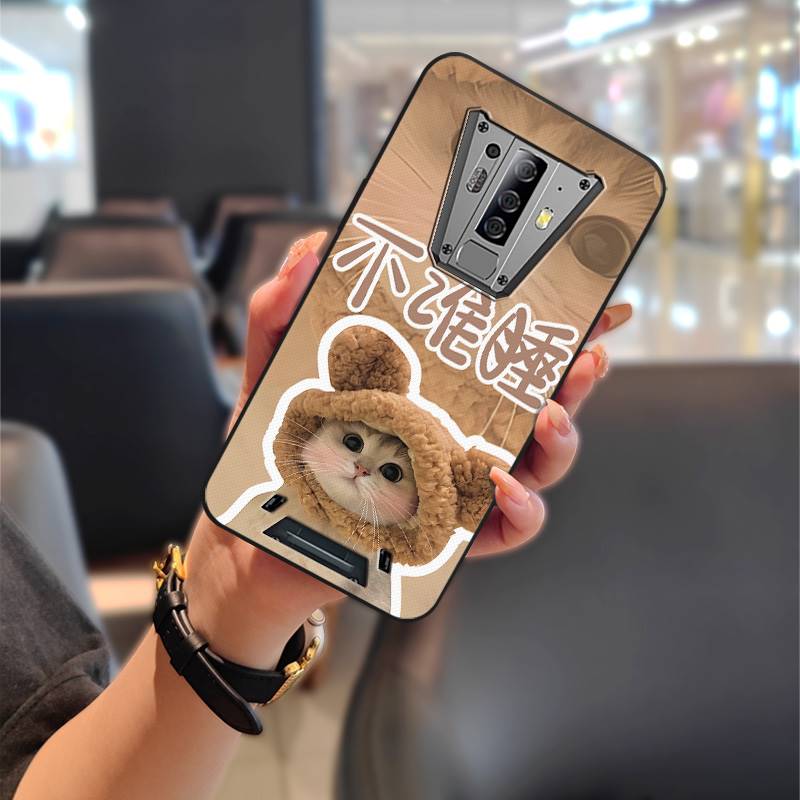 Back Cover Graffiti Phone Case For Blackview BV6900 Soft Case Anti-dust Silicone Full Wrap Shockproof Anti-knock Cute