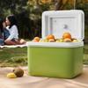Ice Bucket Insulated Ice Retention Hard Cooler Large Capacity Lightweight Cooling Chest for Camping Hiking Walking Outdoor