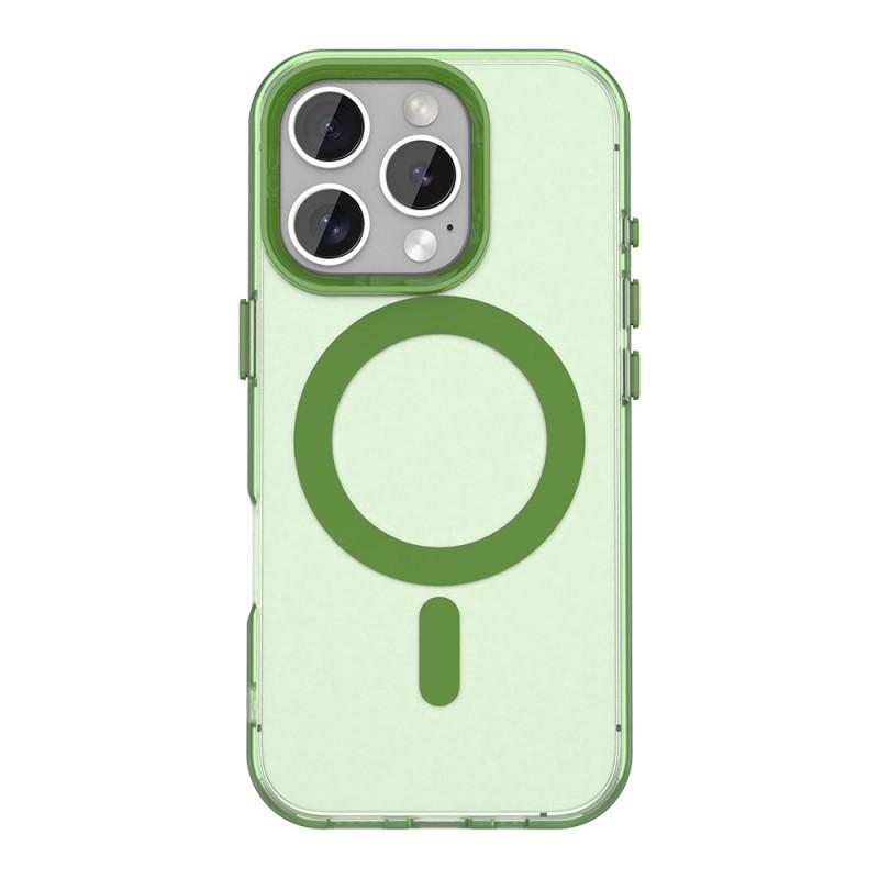 Suitable Apple IPhone 16pm Phone Case Candy Magnetic Suction 17 ProMax Skin Feel Matte Translucent Protection