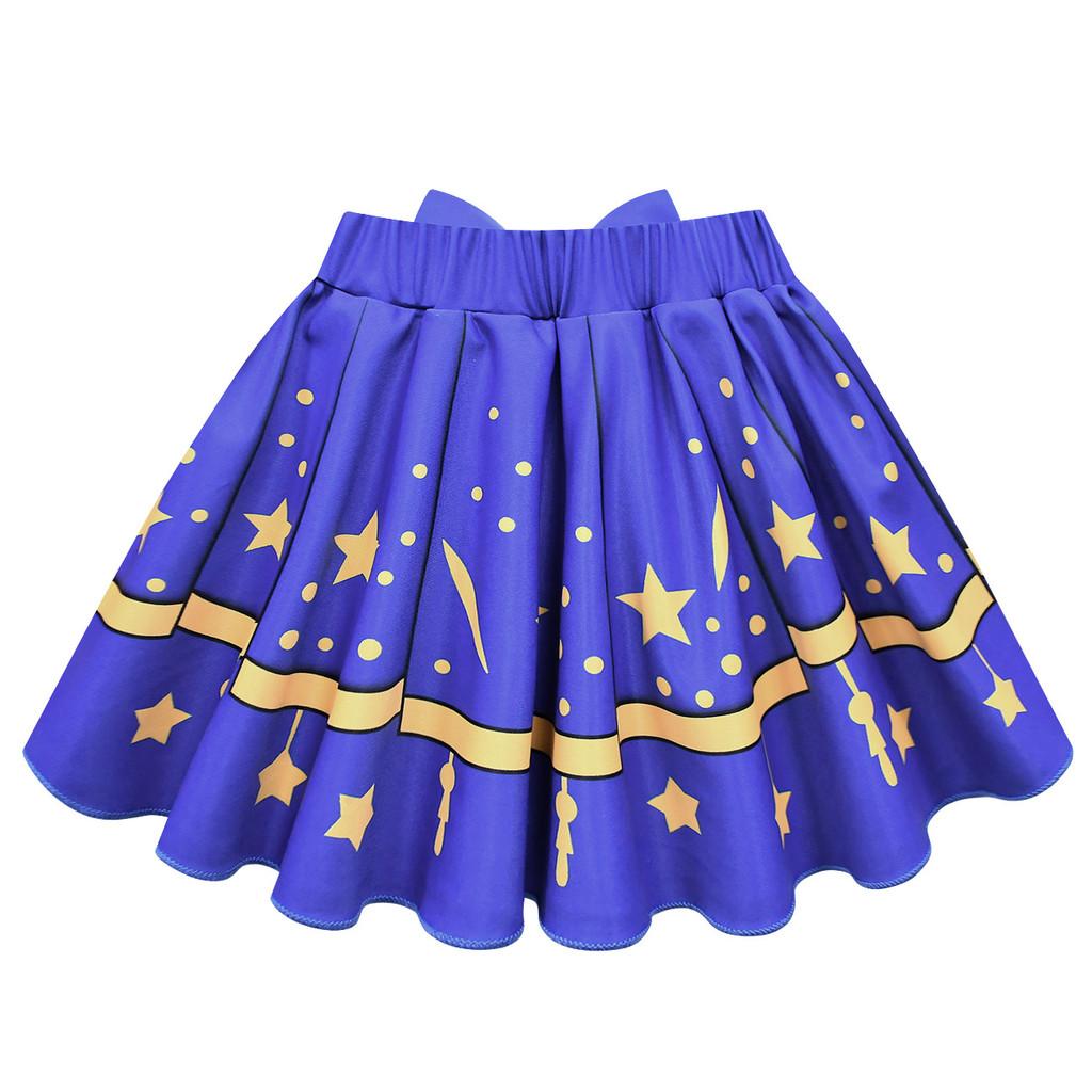 20872 Bambina Ragazza Lily Lovebraids Stampa Spalline Senza Maniche Costume da Bagno Top Gonna Set
