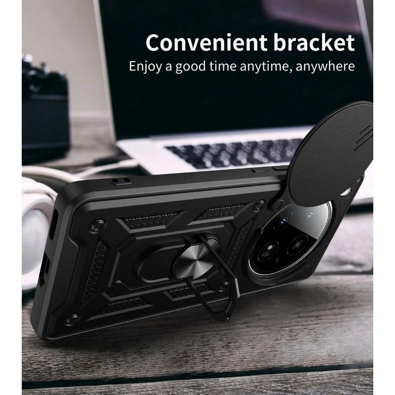 Camera Protect Case for Infinix Zero 40 5G INFINIX ZERO 40 5G Armor Hybrid Ring Back Cover