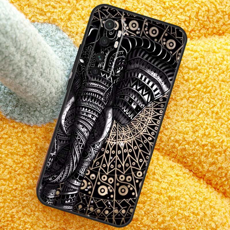 Elephant Floral Tribal Case For Xiaomi 17 Pro Max 13 14 15 Ultra 13T 14T 15T Cover For POCO X7 X5 X6 F5 F6 F7 F8 Pro