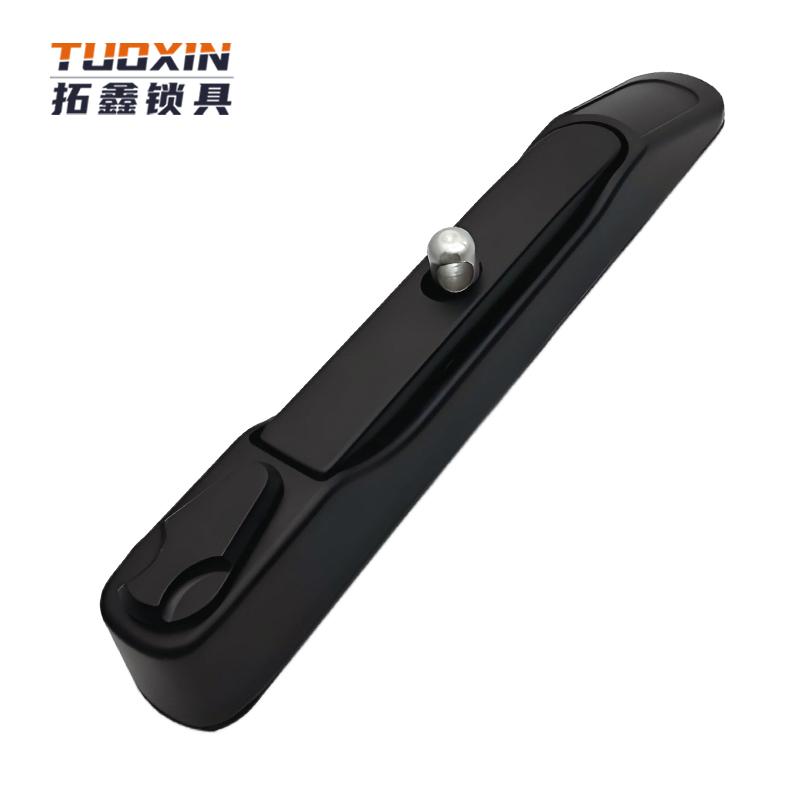 Tuoxin Switchboard Cabinet Electrical Cabinet Swing Handle Panel Locks Electrical Switchboard Lock Distribution Cabinet Lock (Black,Steel Door&Zinc Alloy&Door Lock)