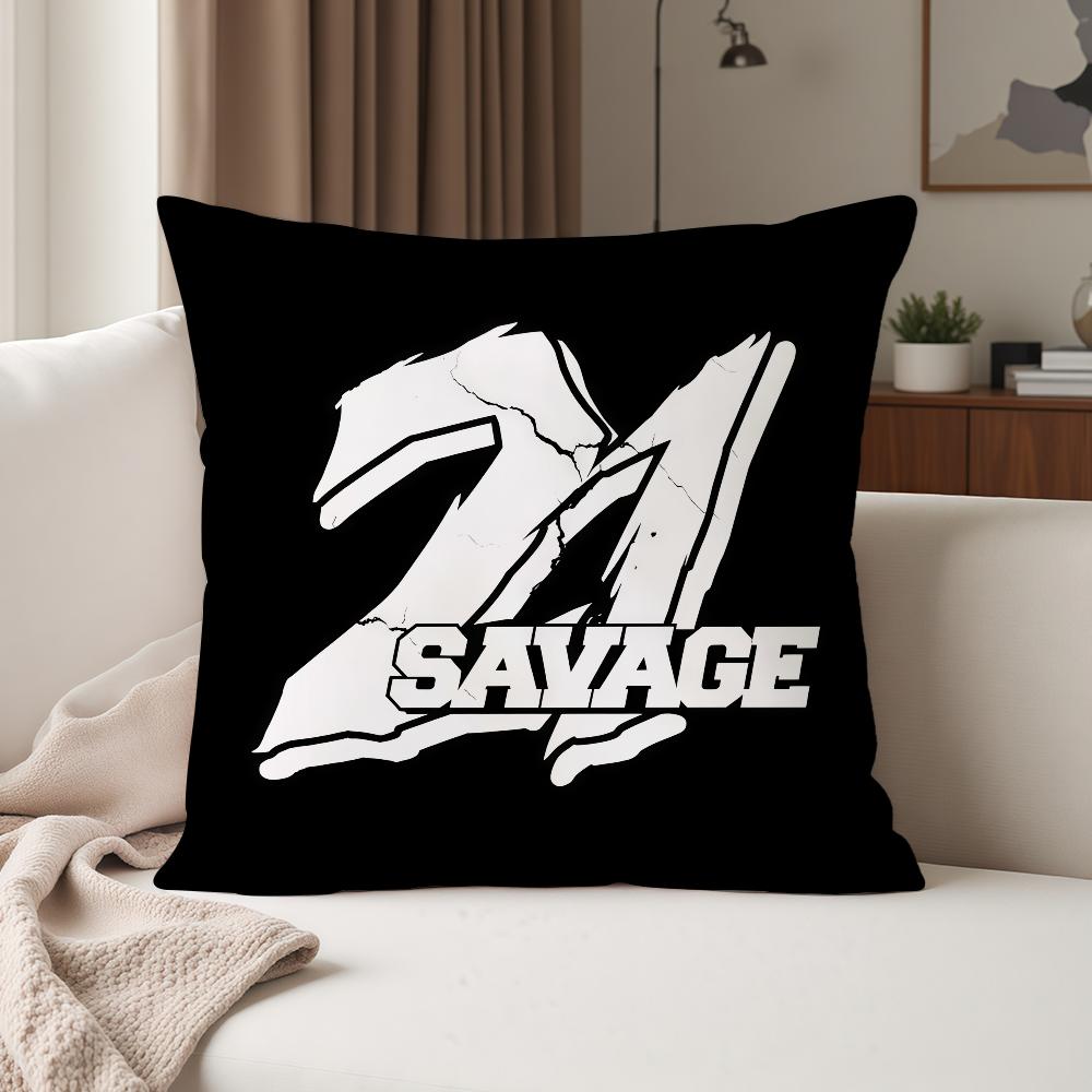 

21 SSavage WHAT HAPPENED TO THE STREETS Pillow Case Suitable For Bedrooms Living Rooms Cars Home Decoration 30cmx30cm