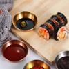 Stainless Steel Sauce Dishes Tableware Seasoning Dish Small Bowl Food Snack Dish Sauce Plate
