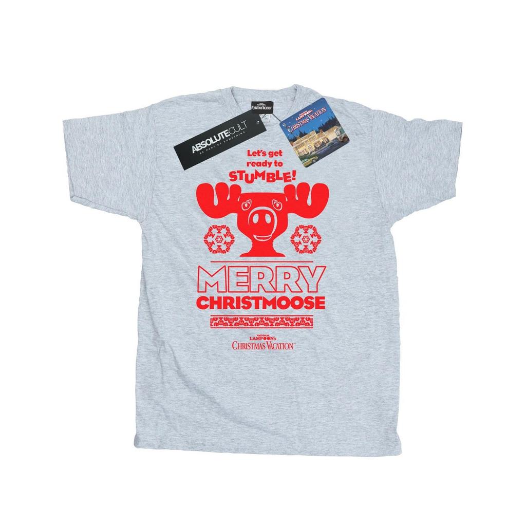 National Lampoon´s Christmas Vacation Mens Merry Christmoose T-Shirt