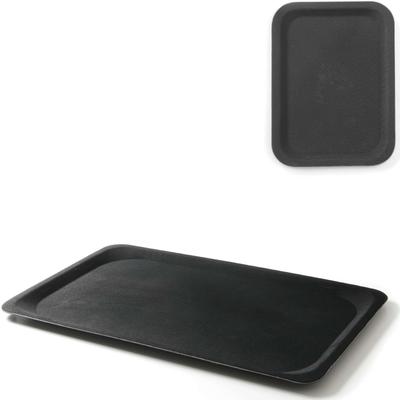 EN EURONORM Non-slip Waiter's Tray 37x53cm Black